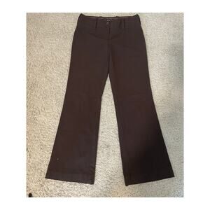 (Sold)A. Byer brown y2k office siren work pants